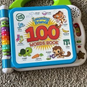 Learning Friends 100 Words Book - Multicolor